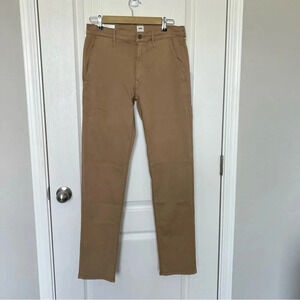 NWT Edwin Otis Endurance Men’s Designer Chino Pants Size 29 Beige